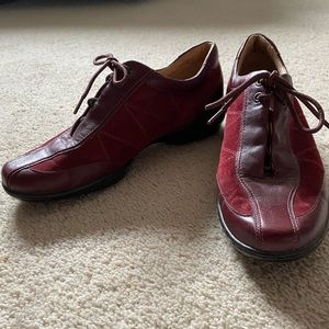 Red Tie Casual Shoes